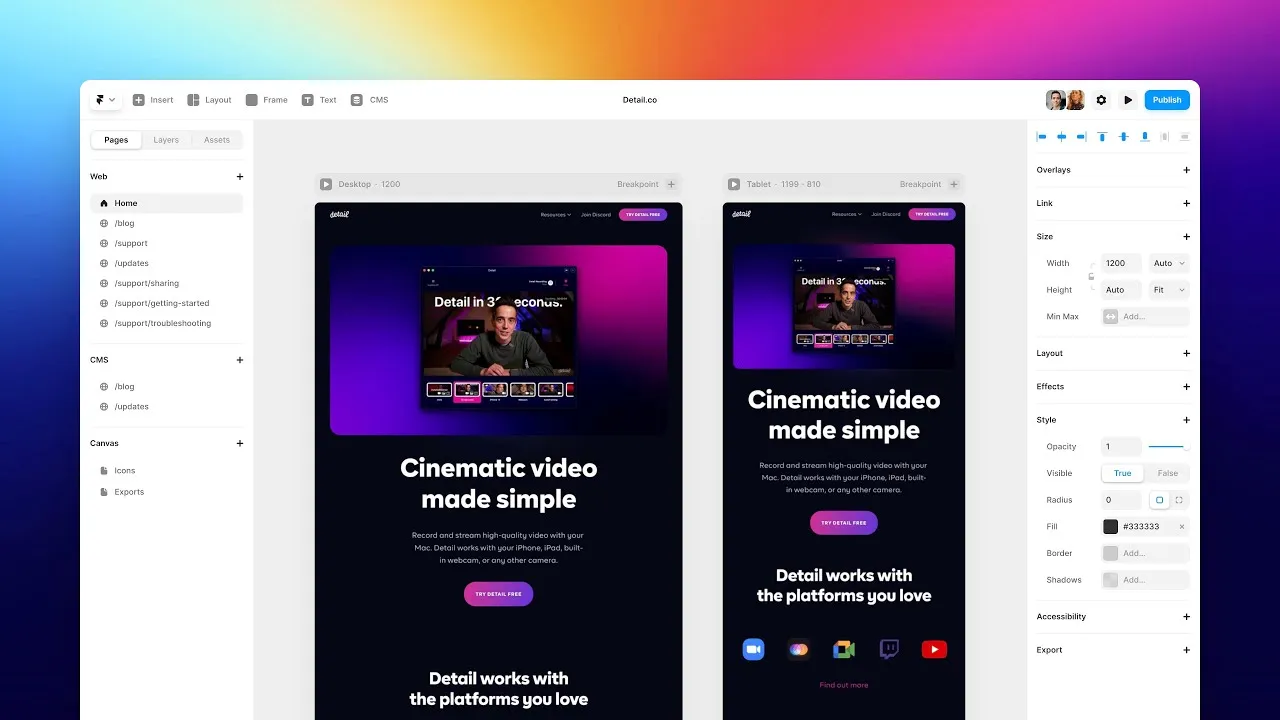 Light brand asset featured on light.inc
