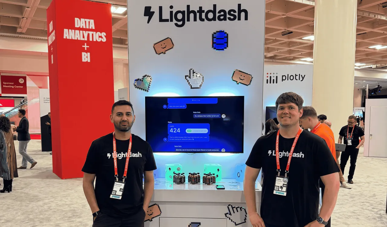 Lightdash brand asset featured on lightdash.com