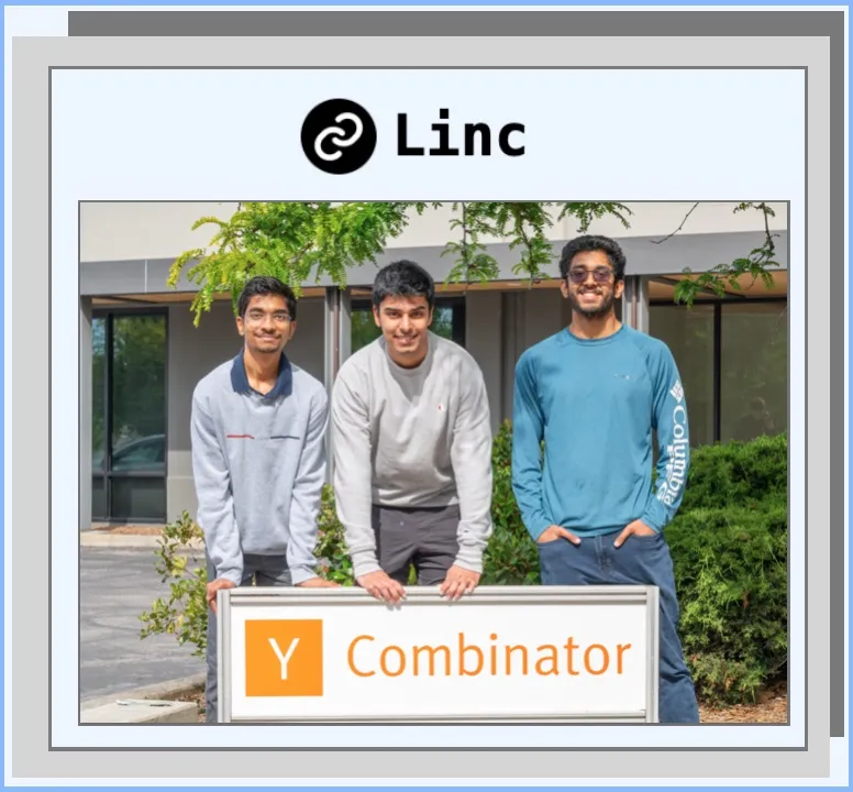 Linc. brand asset featured on fondo.com