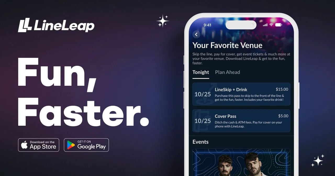 LineLeap brand asset featured on lineleap.com