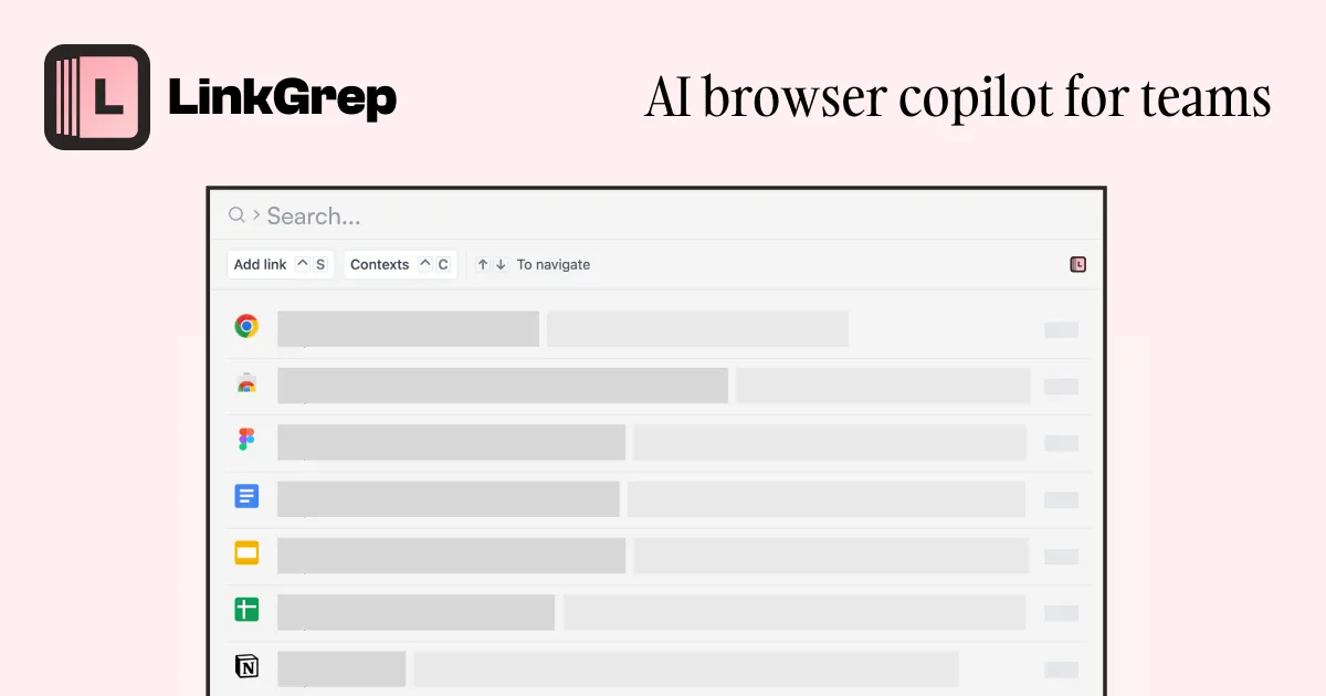 LinkGrep brand asset featured on linkgrep.com