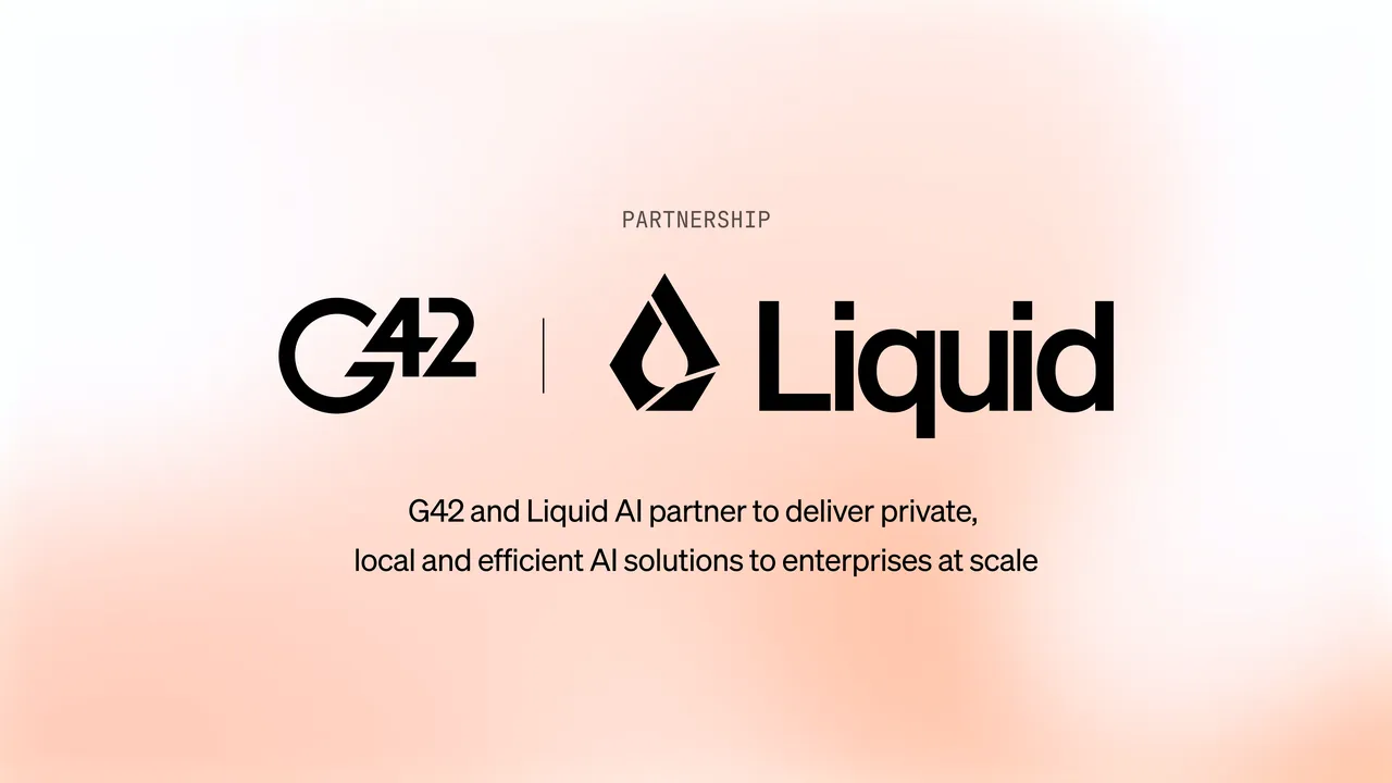 Liquid AI brand asset featured on liquid.ai
