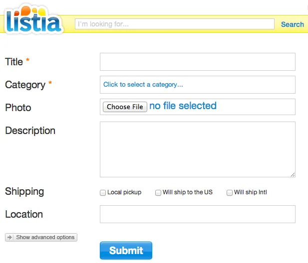 Listia brand asset featured on blog.listia.com