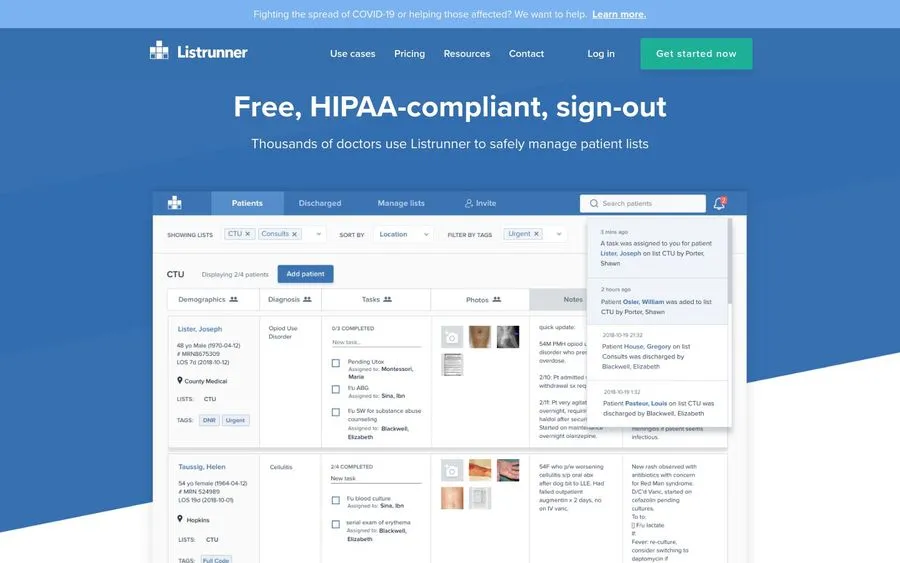 ListRunner brand asset featured on ycdb.co