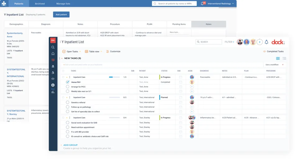 ListRunner brand asset featured on dock.health
