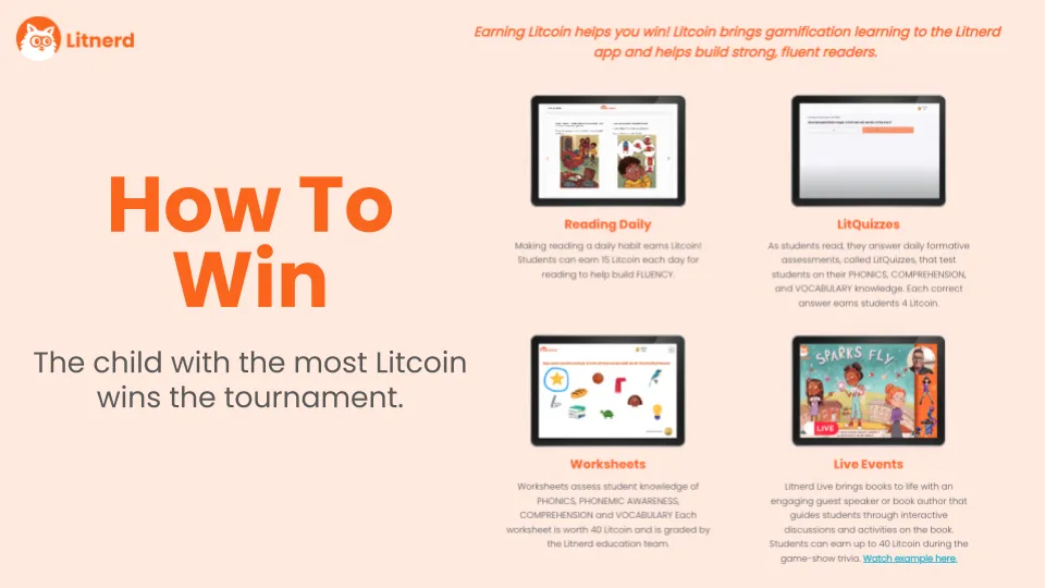 Litnerd brand asset featured on producthunt.com