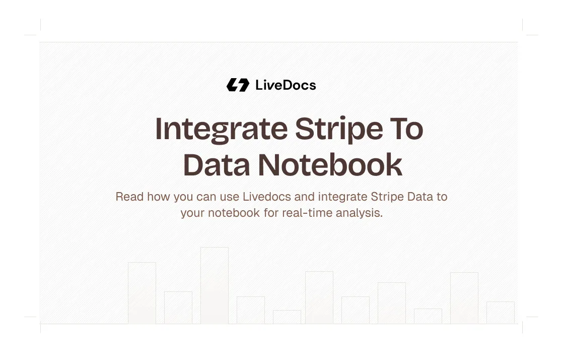 Livedocs brand asset featured on livedocs.com