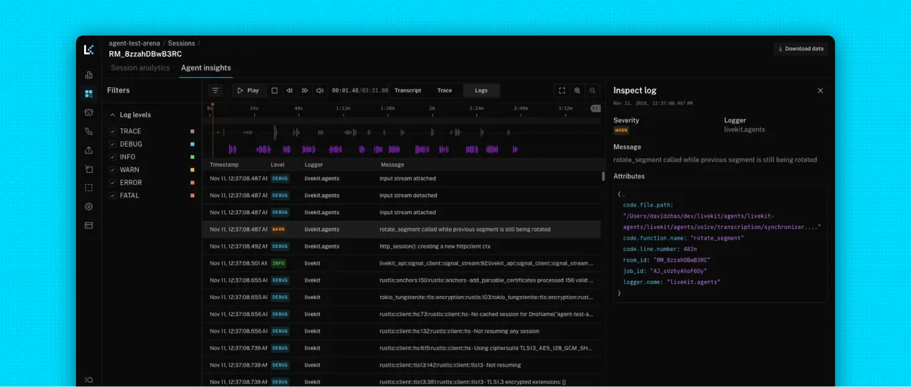 LiveKit brand asset featured on blog.livekit.io