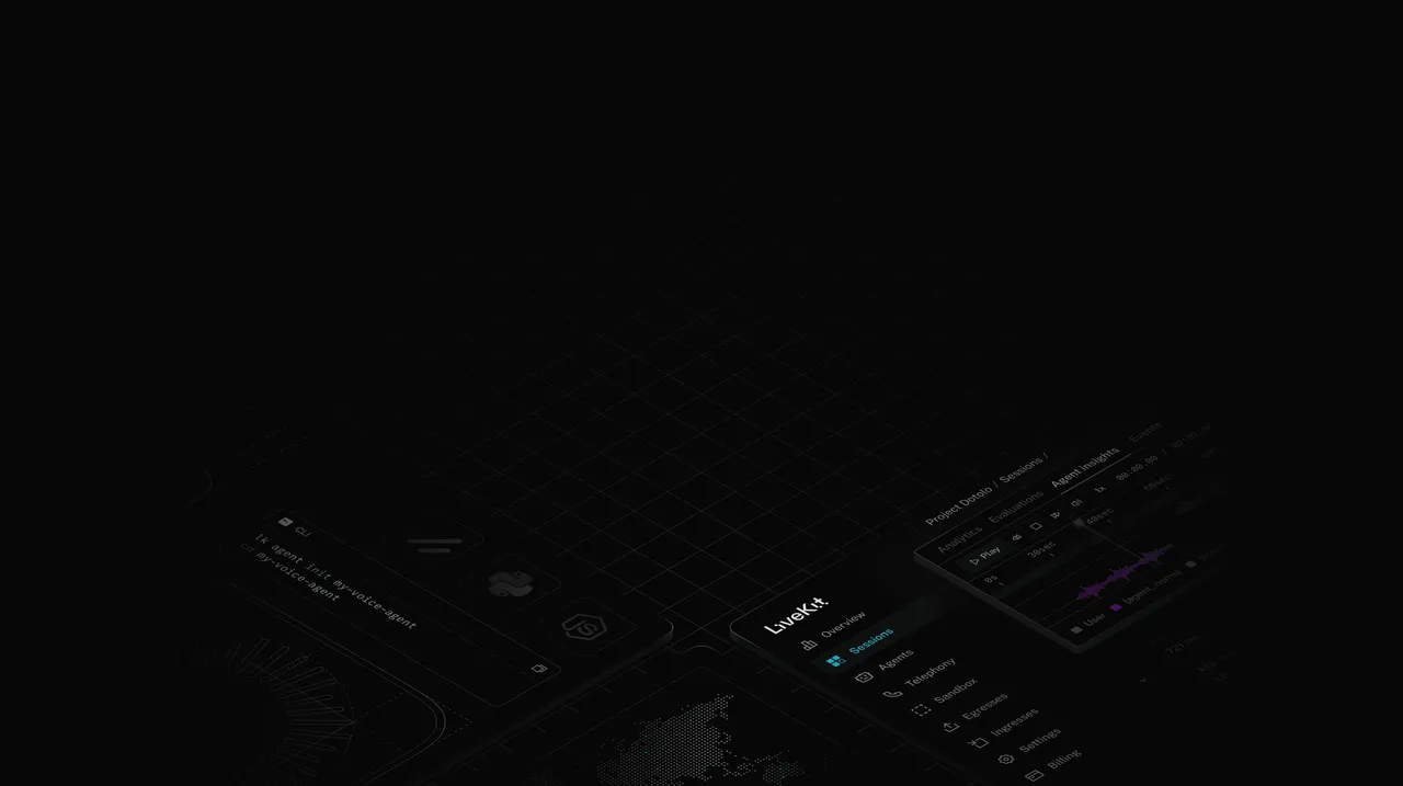LiveKit brand asset featured on livekit.io