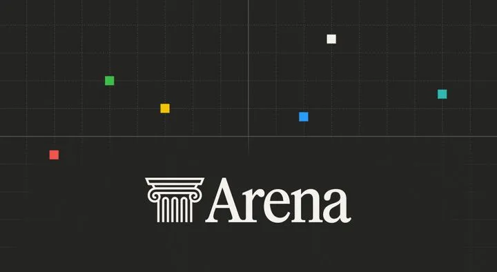 LLMArena brand asset featured on lmarena.ai