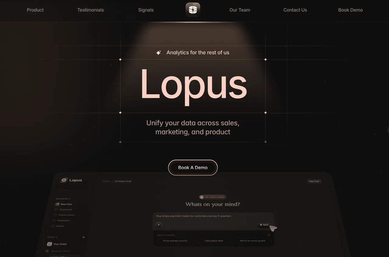 Lopus AI brand asset featured on lopus.ai