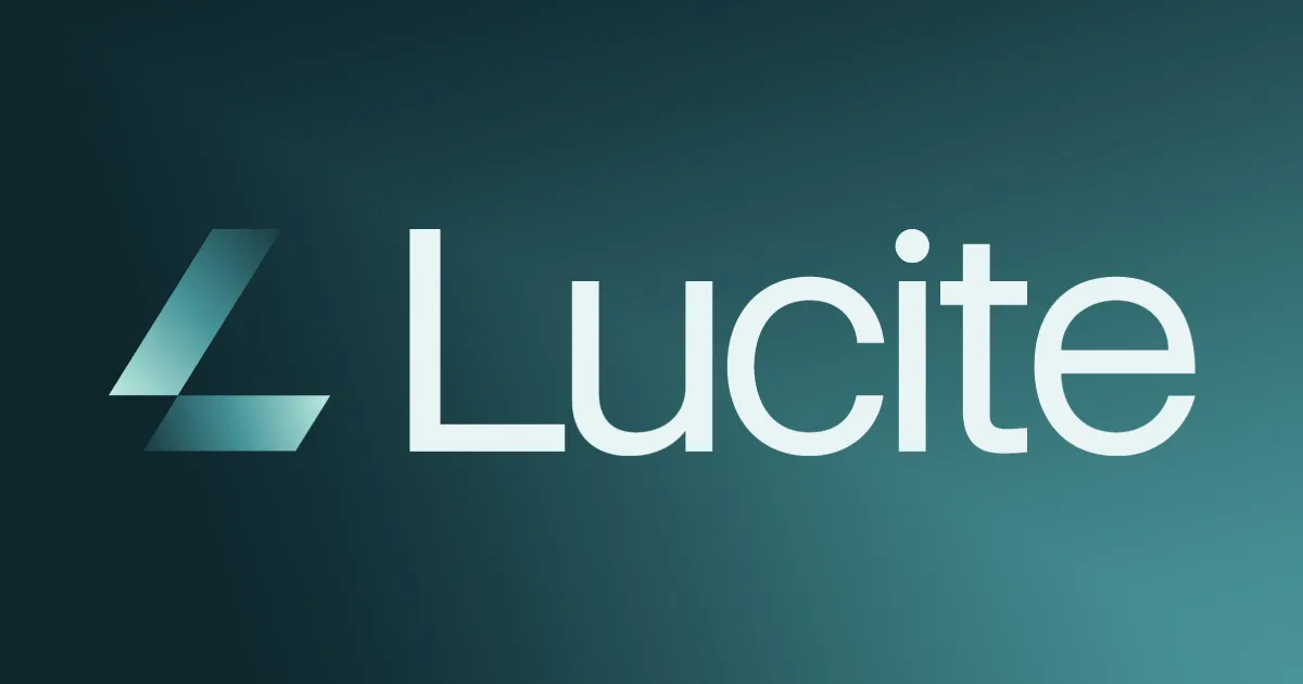 Lucite brand asset featured on lucite.ai