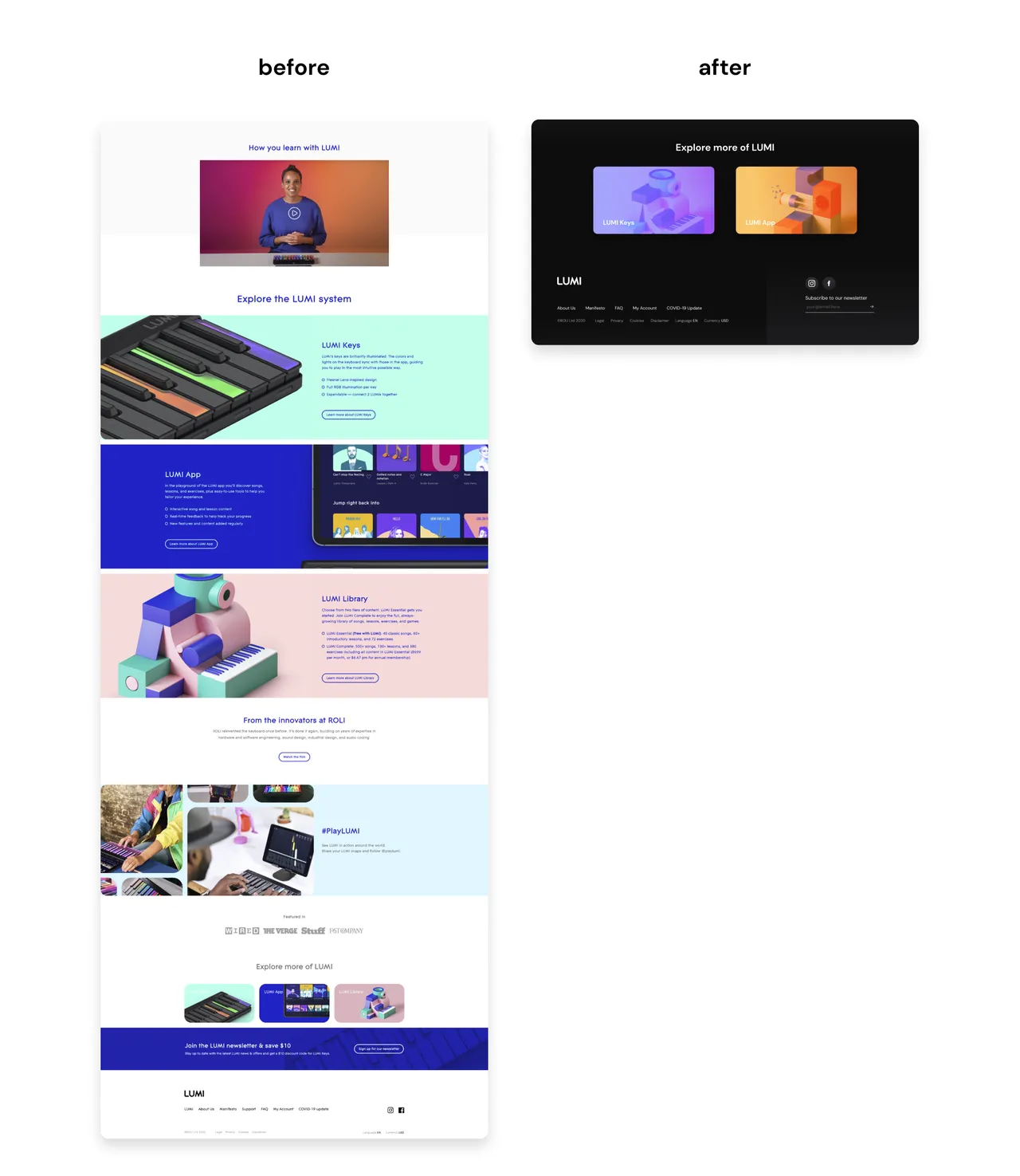 Lumi brand asset featured on medium.muz.li