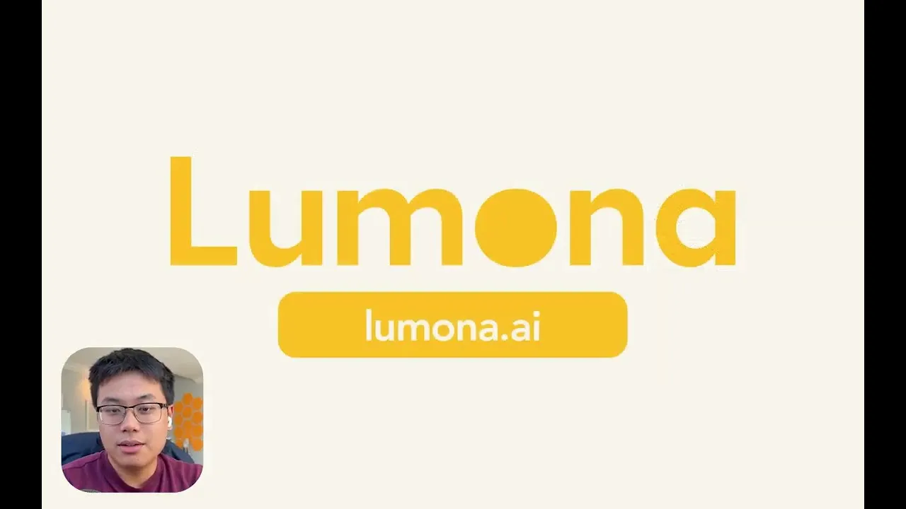 Lumona brand asset featured on ycombinator.com