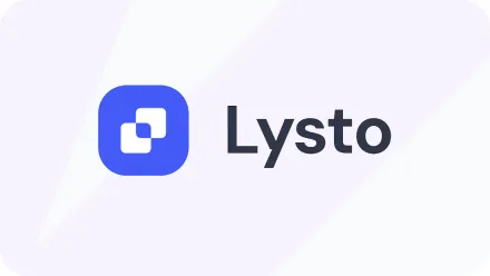 Lysto brand asset featured on salesforge.ai