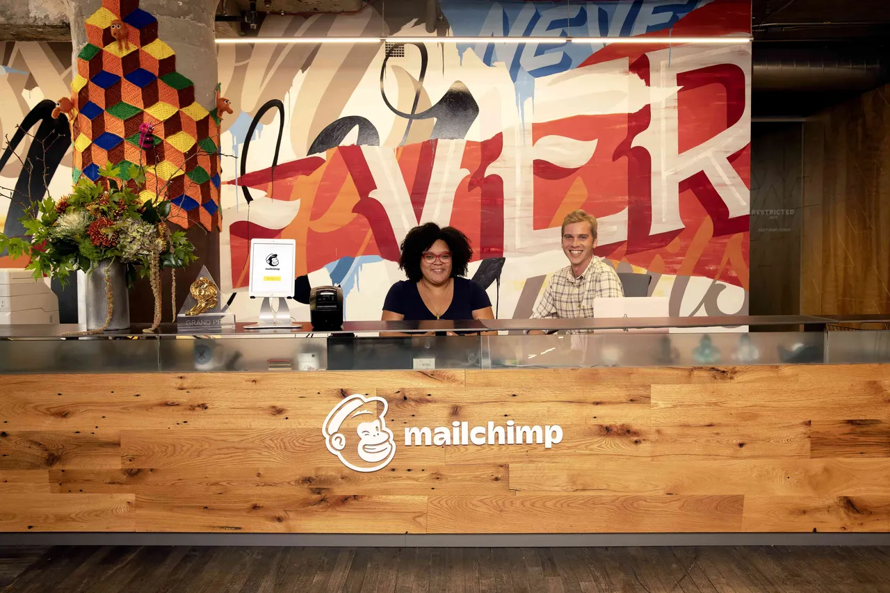 MailChimp brand asset featured on mailchimp.com