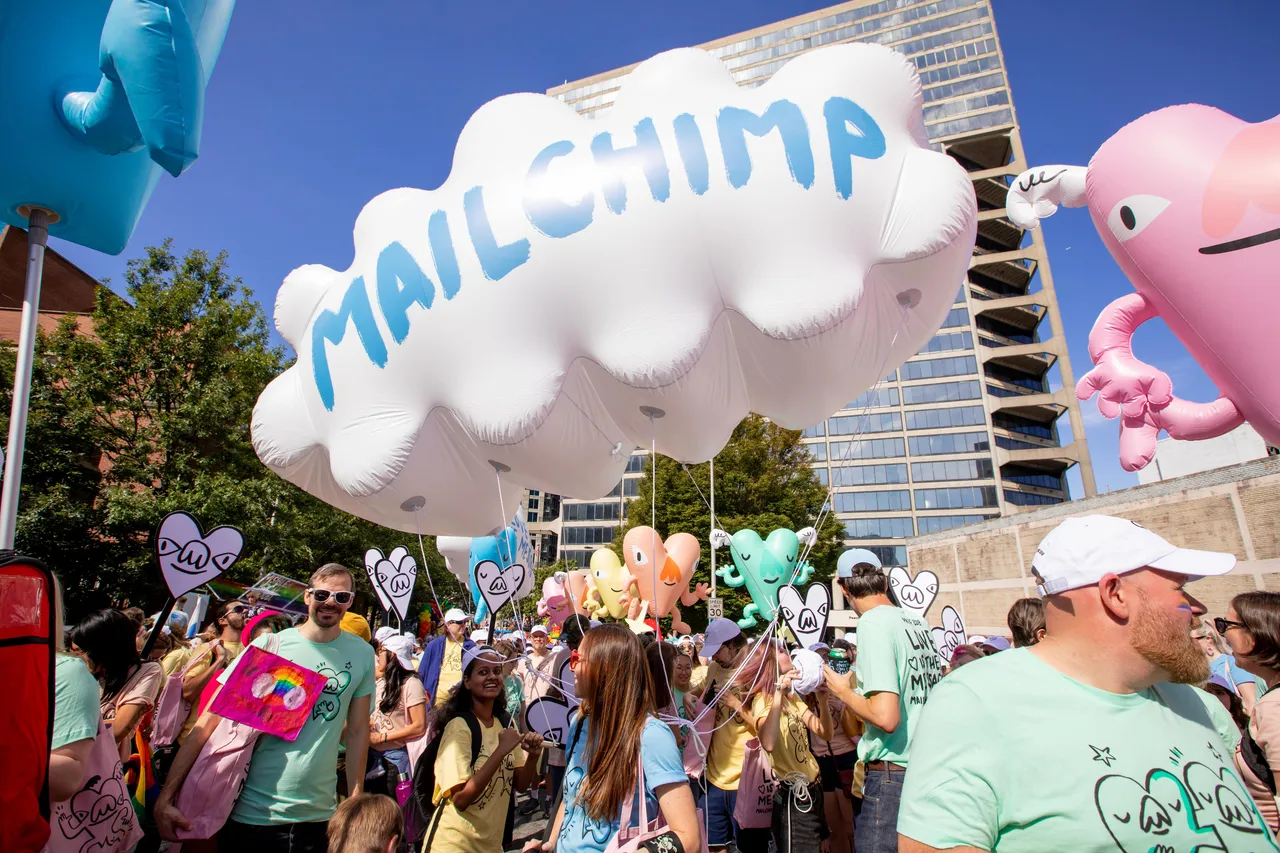 MailChimp brand asset featured on mailchimp.com