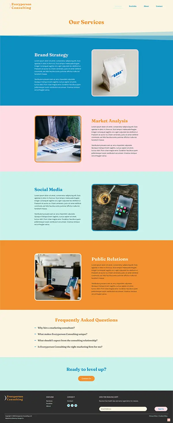 Mainstay brand asset featured on mainstaydesign.co