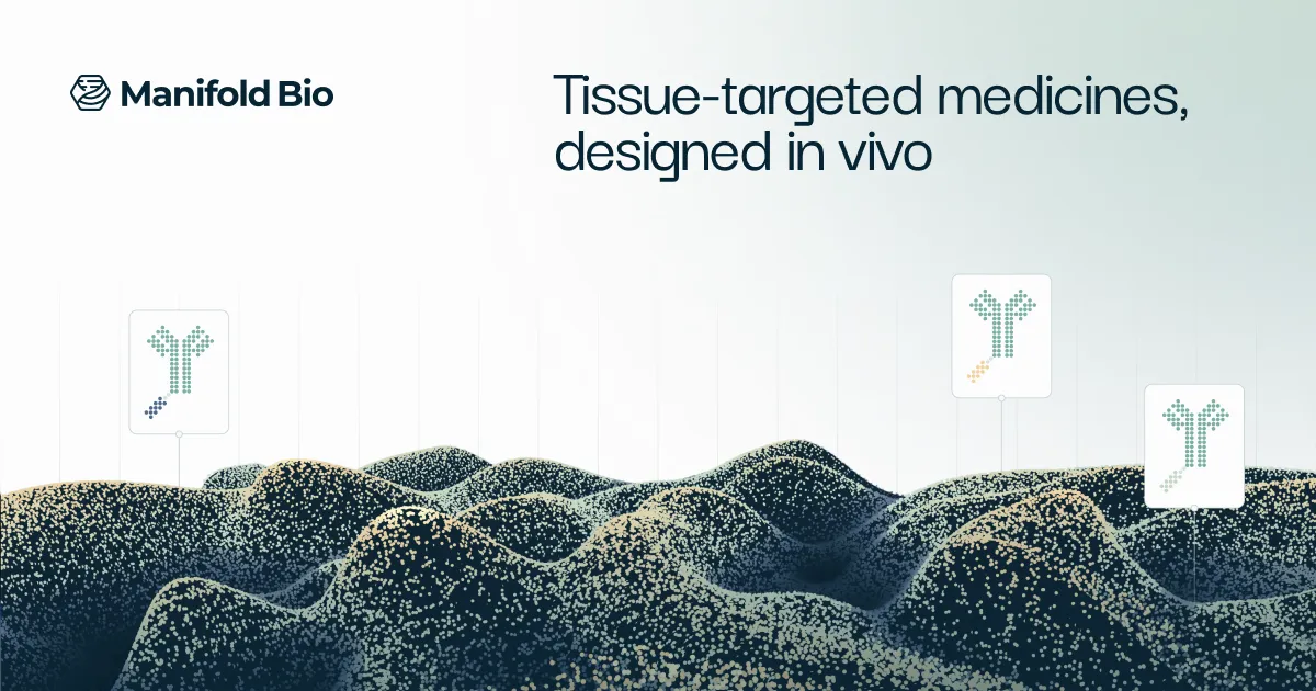 Manifold Bio brand asset featured on manifold.bio