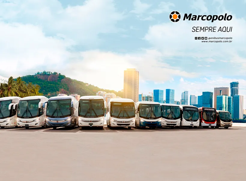 MarcoPolo brand asset featured on viajante.marcopolo.com.br