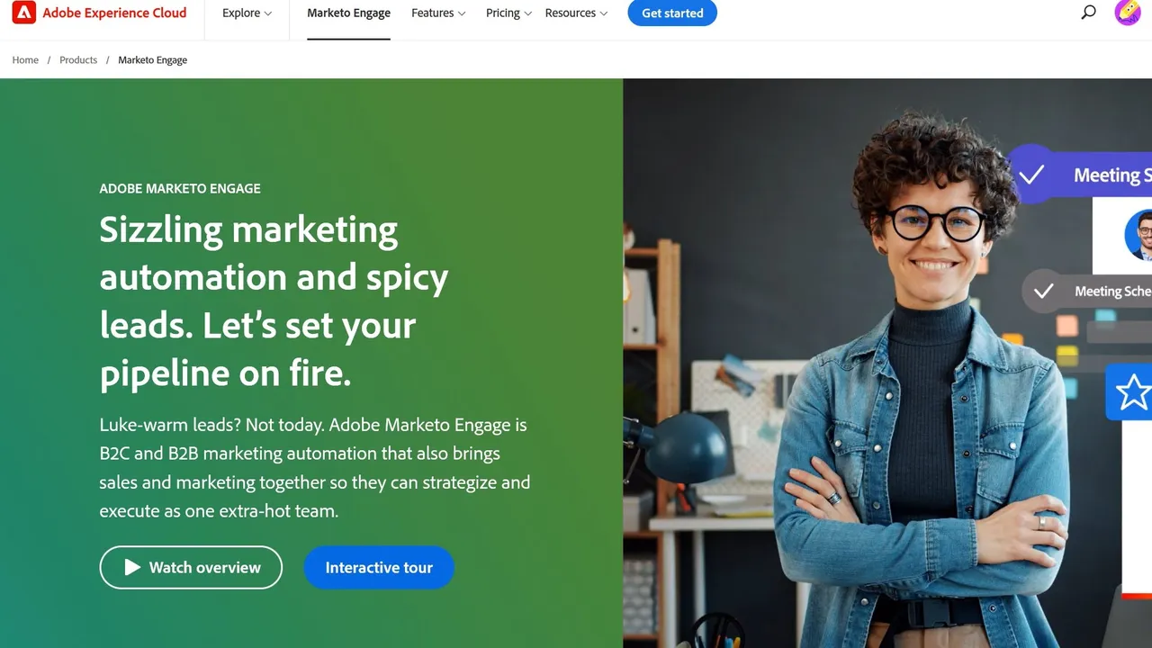 Marketo brand asset featured on revenuepulse.com