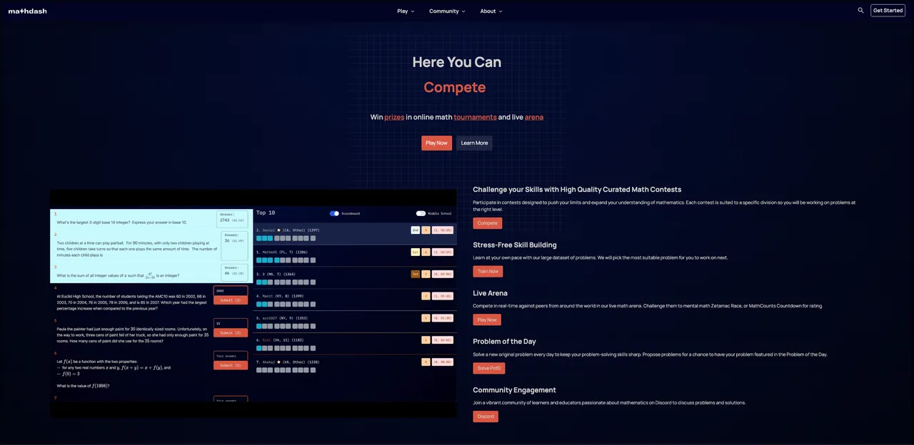 MathDash brand asset featured on fondo.com
