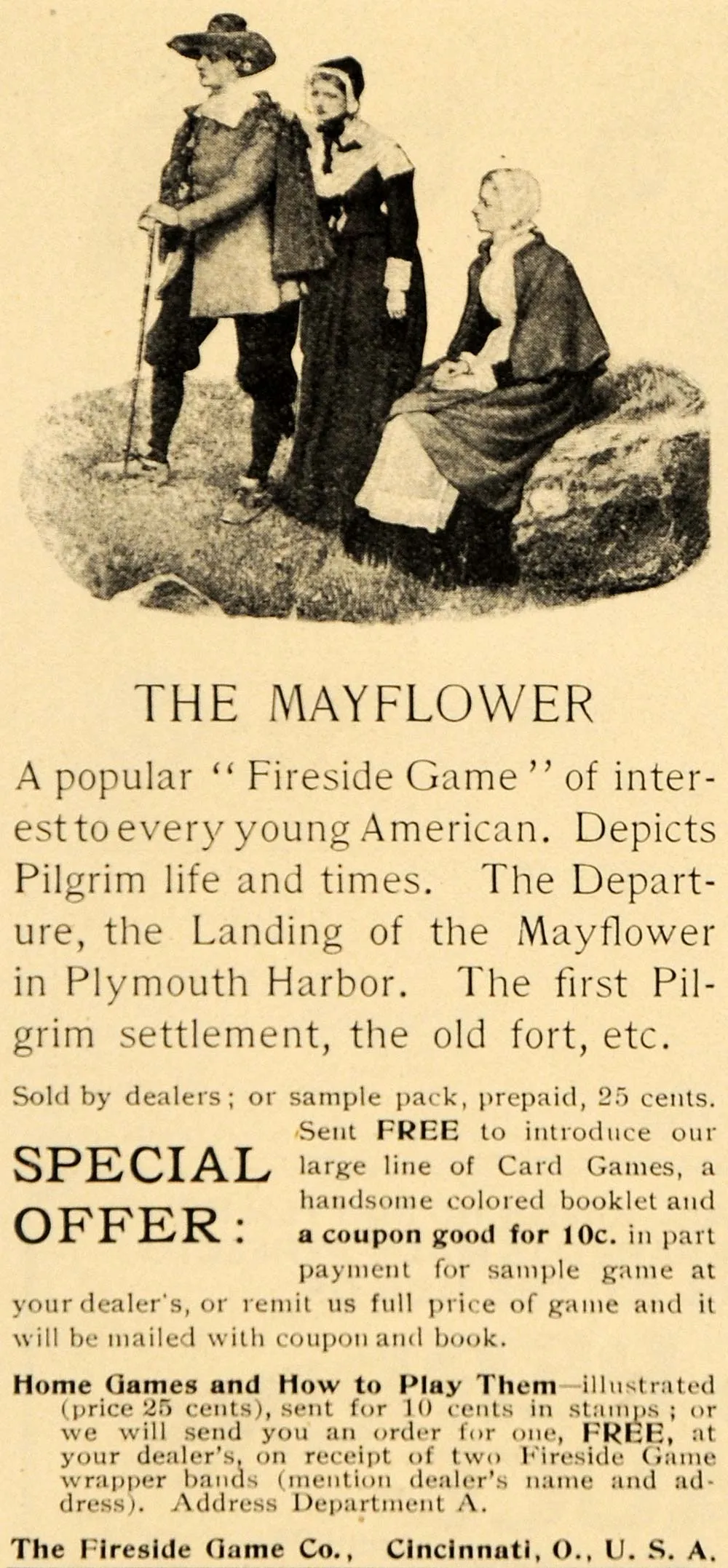 Mayflower brand asset featured on periodpaper.com