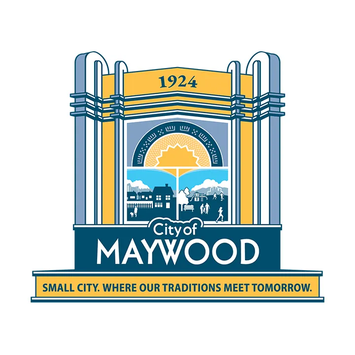 Maywood brand asset featured on cityofmaywood.com