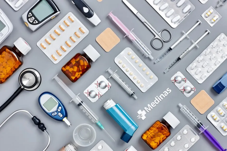 Medinas Health brand asset featured on wework.com
