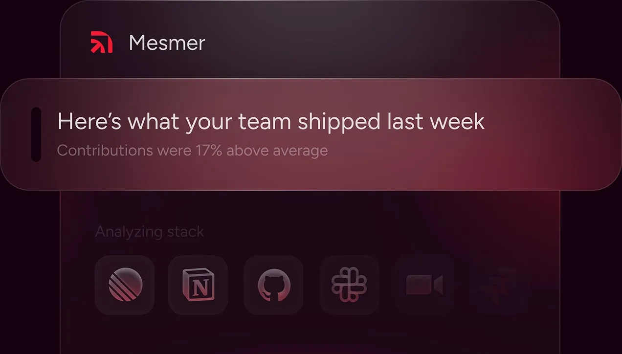 Mesmer brand asset featured on mesmer.co