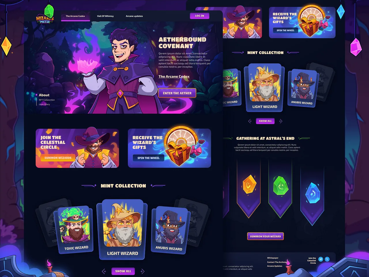 Metis brand asset featured on dribbble.com