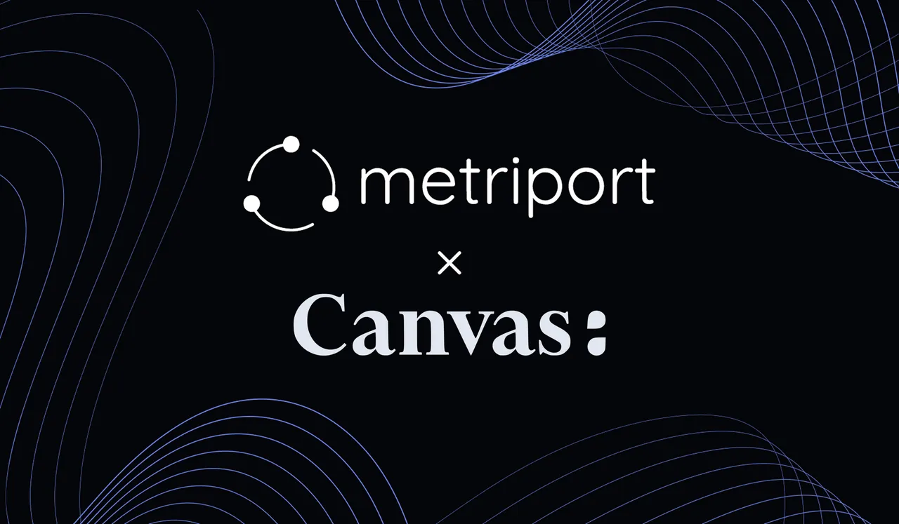 Metriport brand asset featured on metriport.com
