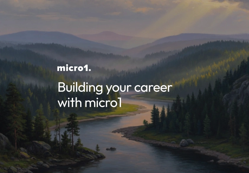 Micro1 brand asset featured on micro1.ai