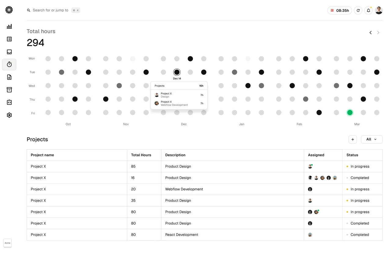 Midday brand asset featured on feature-widgets.midday.ai