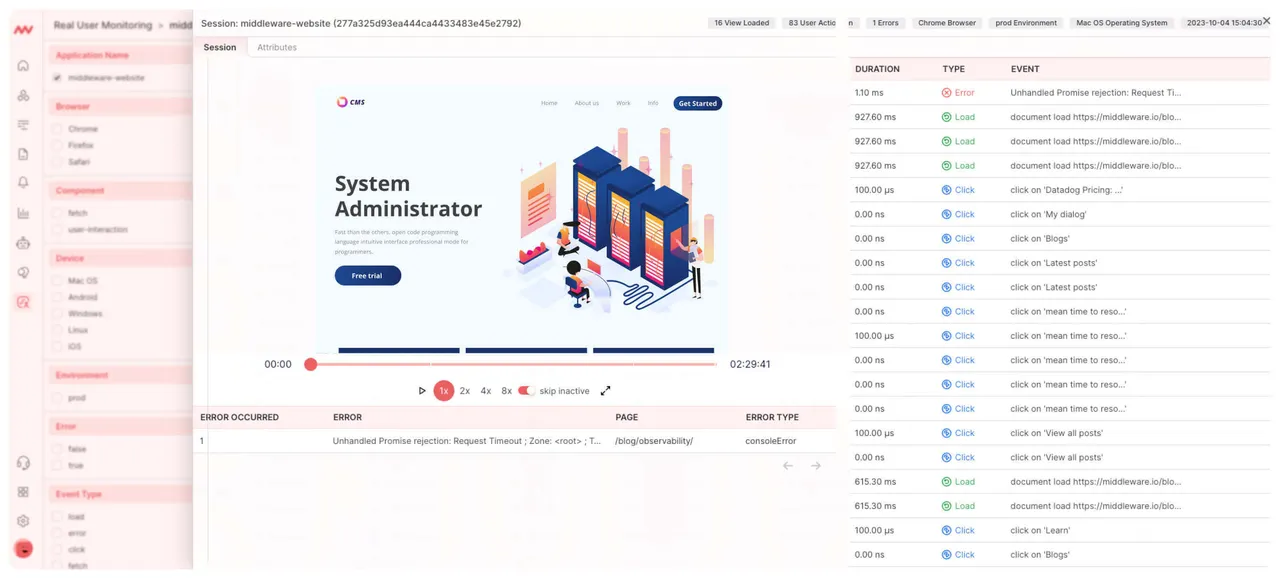 Middleware brand asset featured on middleware.io