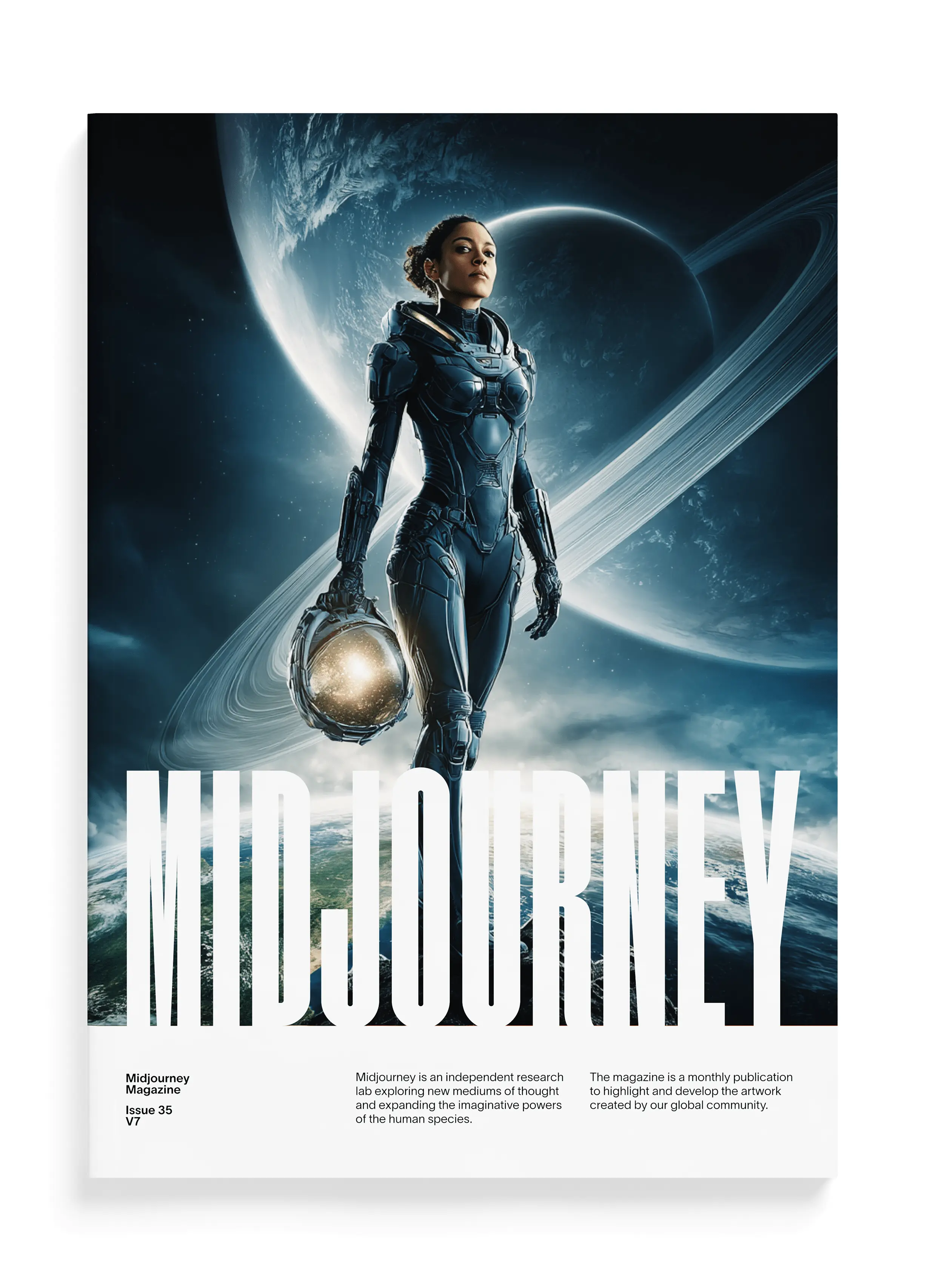 Midjourney brand asset featured on mag.midjourney.com