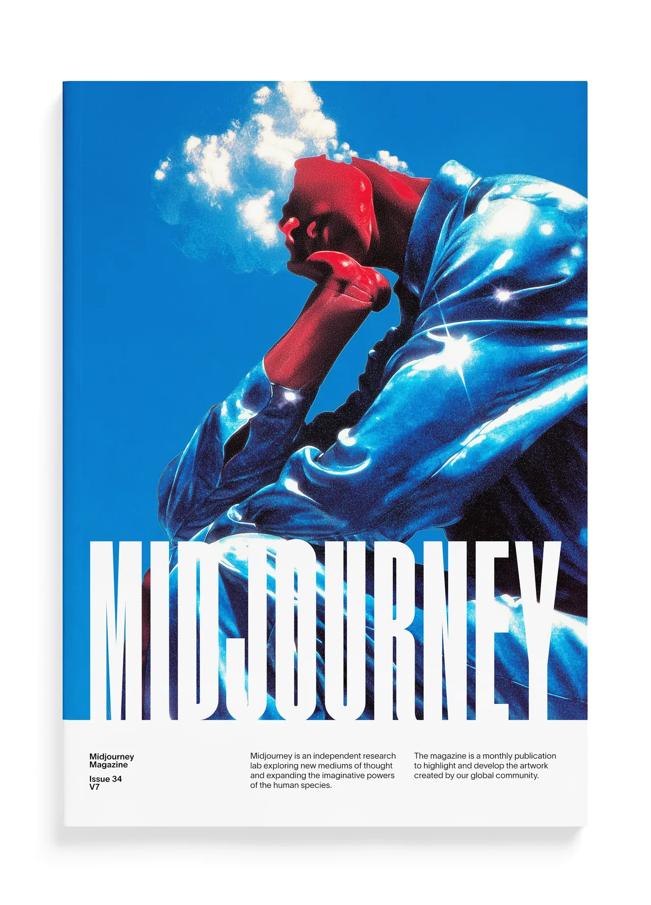 Midjourney brand asset featured on mag.midjourney.com