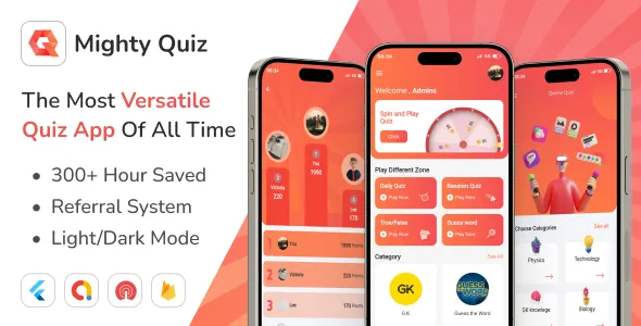 MightyQuiz brand asset featured on codecanyon.net