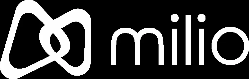Milio brand asset featured on miliopay.com