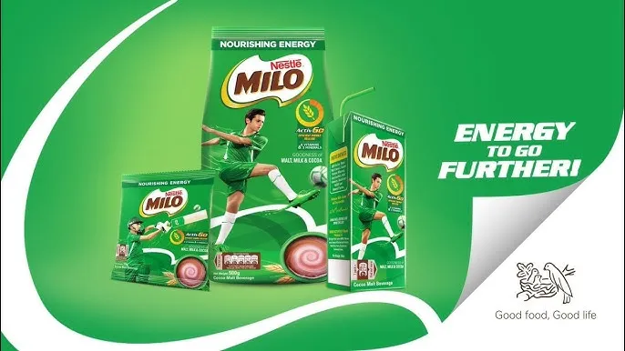 Milo brand asset featured on youtube.com