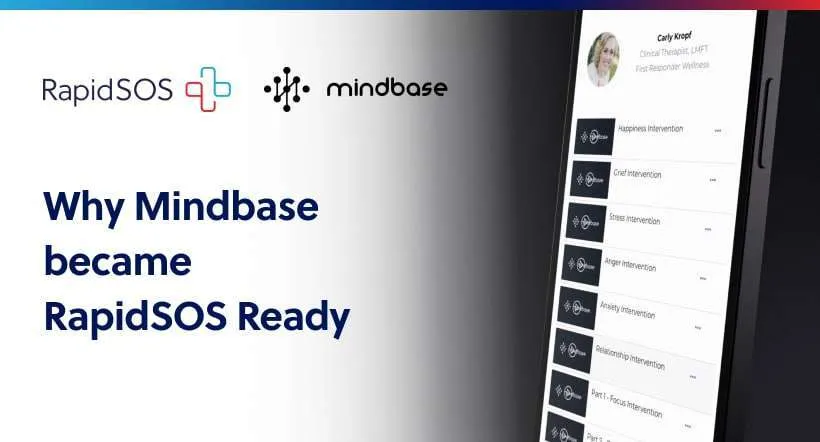 Mindbase brand asset featured on rapidsos.com