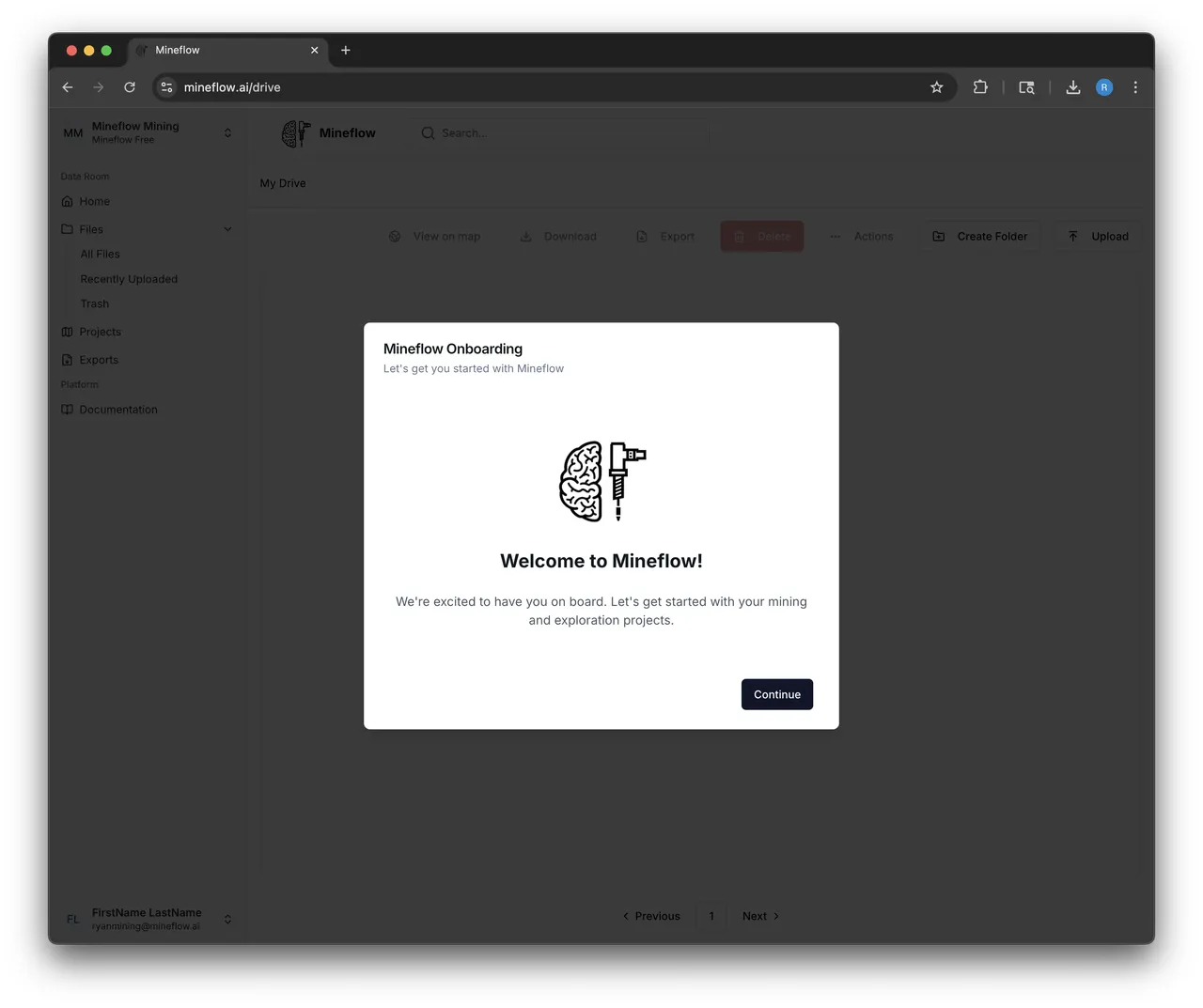 Mineflow brand asset featured on mineflow.ai
