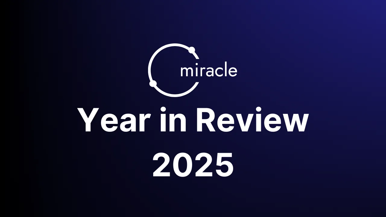 Miracle brand asset featured on miracleml.com