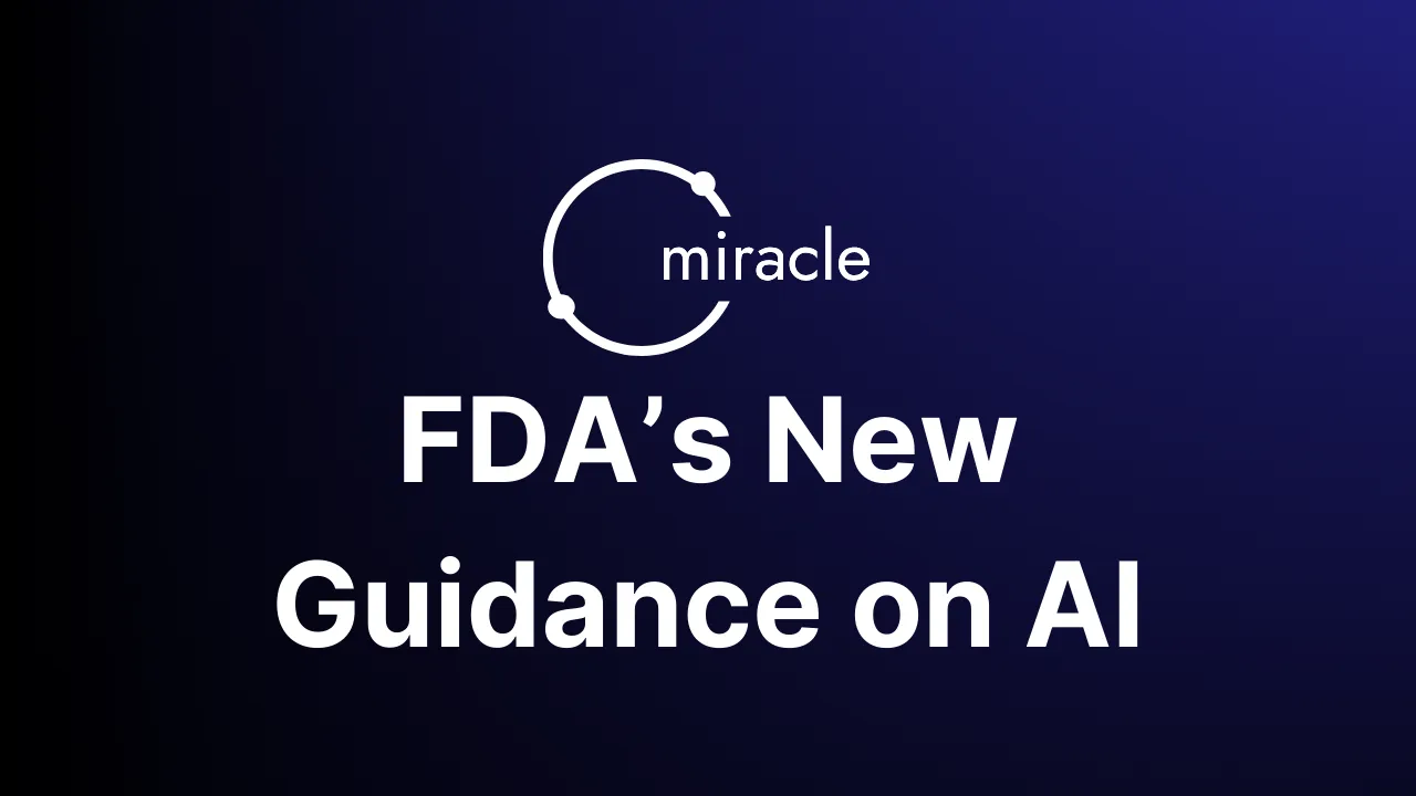 Miracle brand asset featured on miracleml.com
