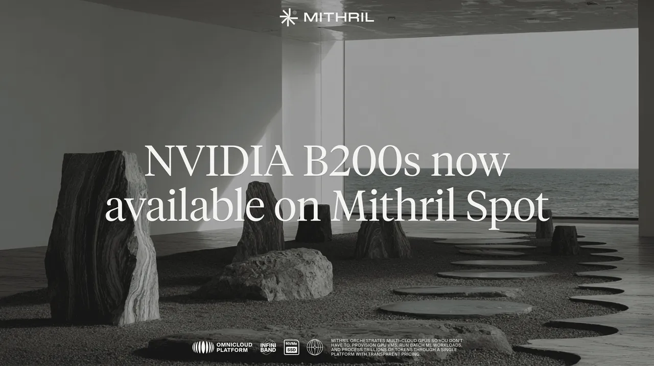 Mithril brand asset featured on mithril.ai