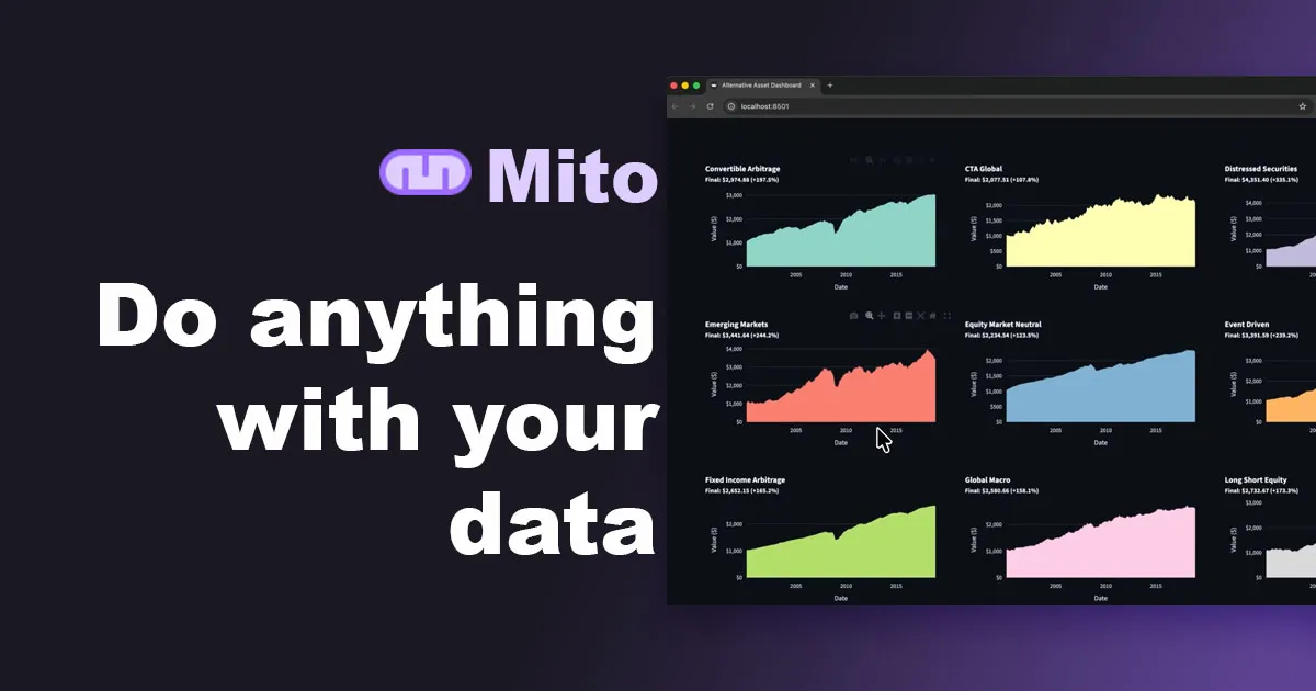 Mito brand asset featured on trymito.io
