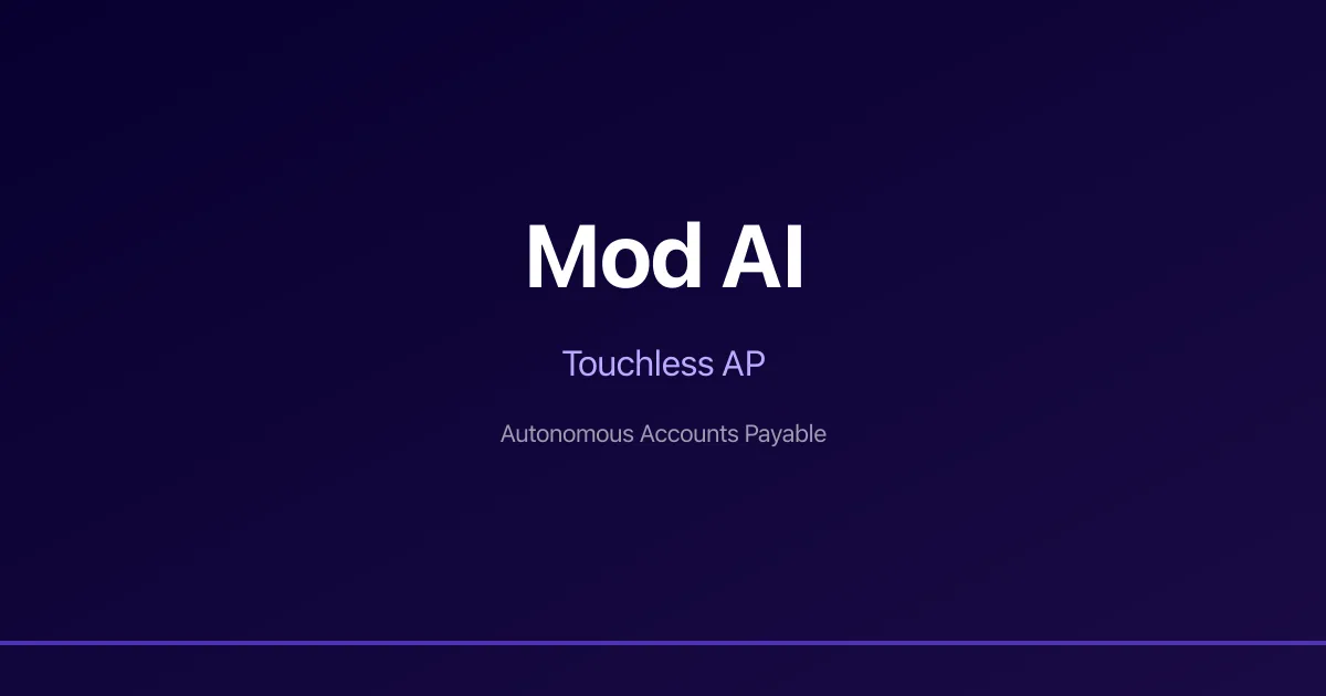 Mod AI brand asset featured on usemod.ai