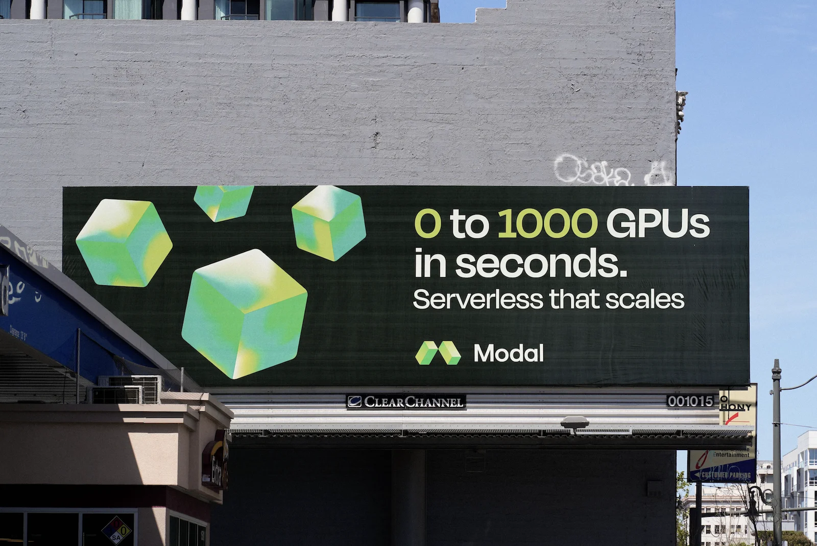 Modal brand asset featured on modal.com