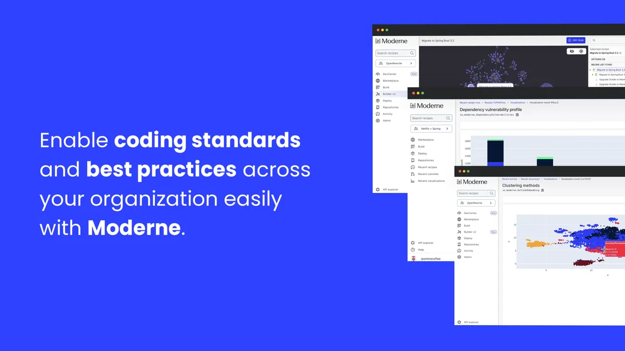 Moderne brand asset featured on moderne.ai