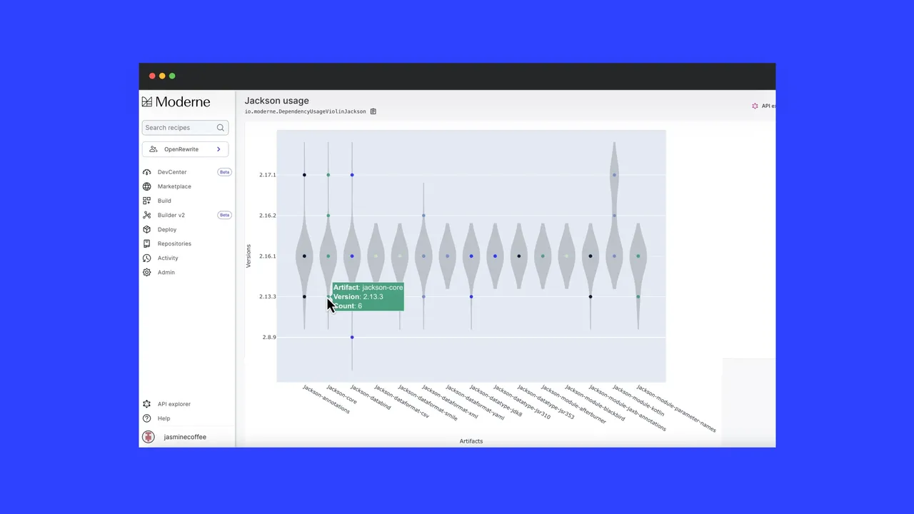 Moderne brand asset featured on moderne.ai